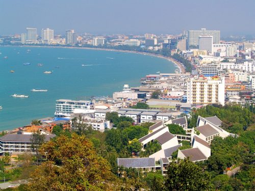Condominiums en bord de plage avec vue sur la mer